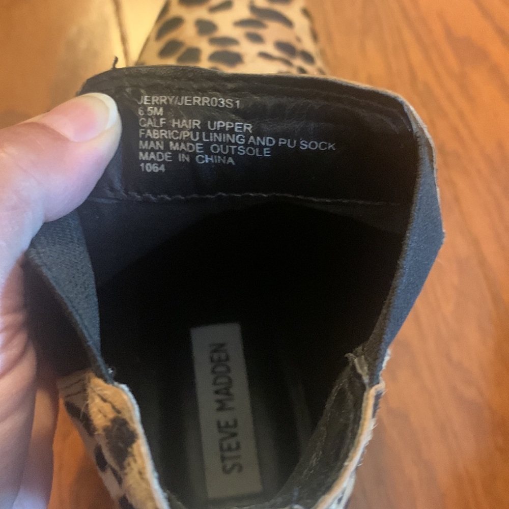 Steve Madden Leopard Print Boot - image 2